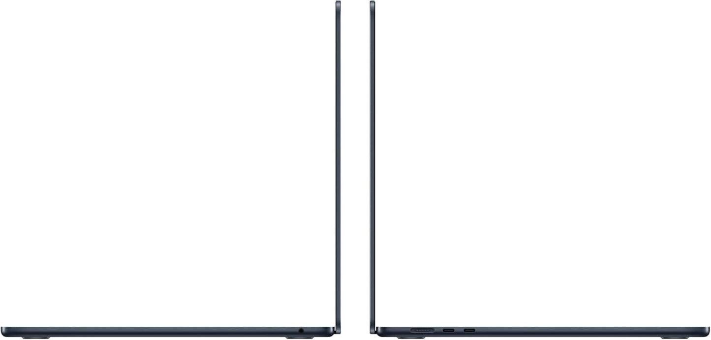 2023 Apple MacBook Air with Apple M2 Chip with 8-Core CPU/10-Core GPU (15-inch, 16GB RAM, 1TB SSD Storage) (QWERTY English) Midnight（Refurbished）