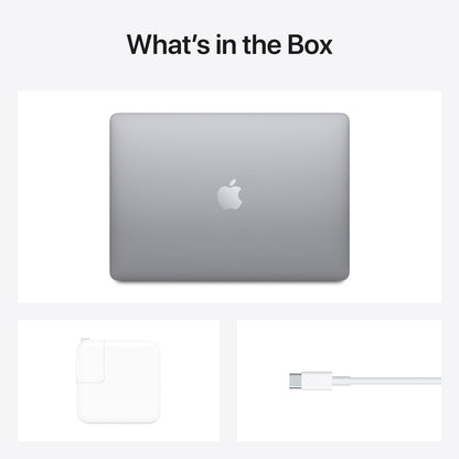 (Refurbished)Apple MacBook Air 13-Inch Laptop Space Gray | M1 Chip 8GB Memory 256GB SSD | Retina Display, Backlit Keyboard, Touch ID, Long Battery Life Notebook Computer